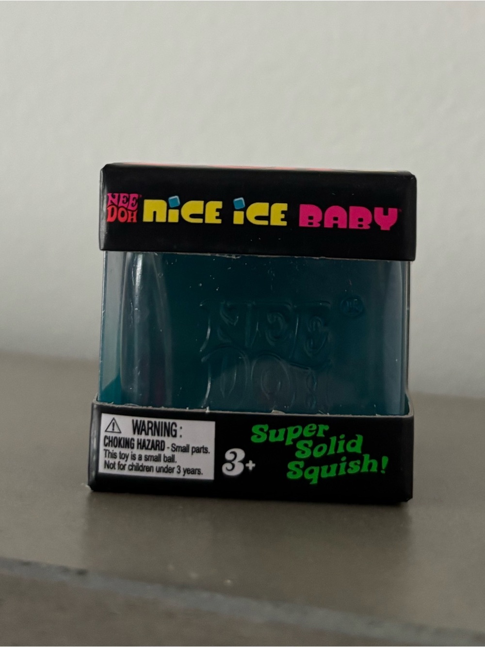 Super Solid Squish - Teal Kids Toy